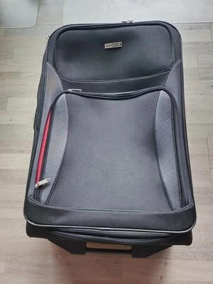 Reisekoffer / Koffer schwarz  TOPMOVE 2 Räder - Bild 1 von 4