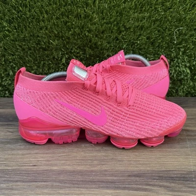 NIKE AIR VAPORMAX FLYKNIT 3 TRIPLE DIGITAL PINK CT1274-600 WOMENS Size 11 - Image 1 of 4