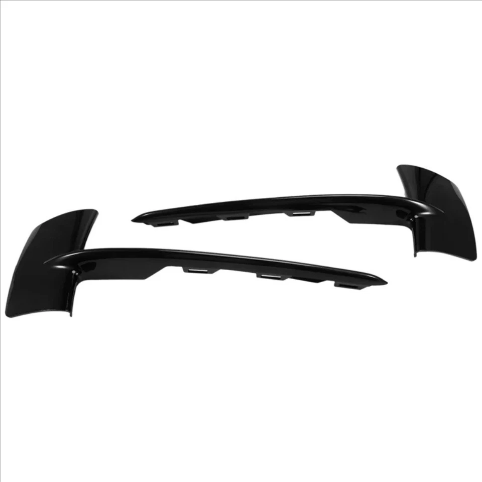 Pairs Front Bumper Grille Trim Molding Fit For BMW X5 F15 2014 2015 2016 2017 Foto 1 de 4