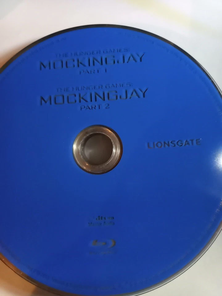 ГОЛОДНЫЕ ИГРЫ СОЙКА-ПЕРЕСМЕШНИЦА I + II BLU RAY ДИСК ТОЛЬКО Б/У ПРОВЕРЕННЫЙ БЕСПЛАТНАЯ ДОСТАВКА НОТАРИУС - Изображение 1 из 1