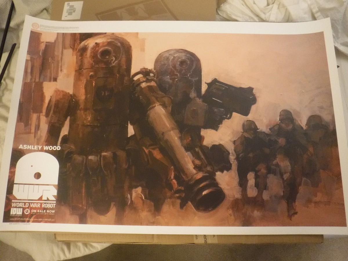 Ashley Wood WWR 直筆サイン&原画入 限定豪華版 Ashley Wood WWR 直筆サイン&原画入 限定豪華版 ART BOOK Ashley