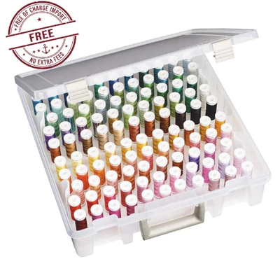 Caja de hilo ArtBin Super Satchel - Almacenamiento de hilo versátil para coser bordado Foto 1 de 4