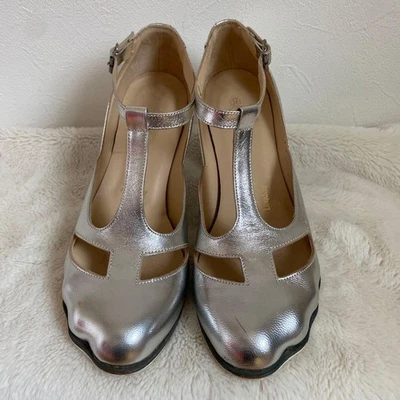 Vivienne Westwood Tacones Plata Bombas Puntera Animal Tres Correas Buen Talla UK4 23 Foto 1 de 4
