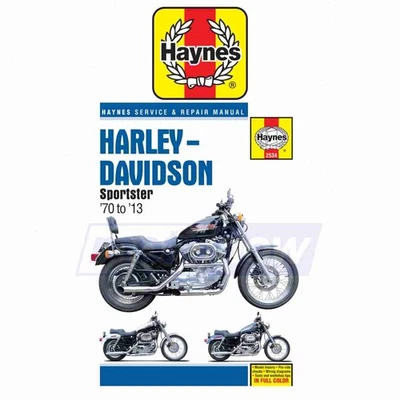 Haynes Repair Manual for 2004-2008 Harley Davidson XL883 Sportster - vc — 第 1/4 张图片