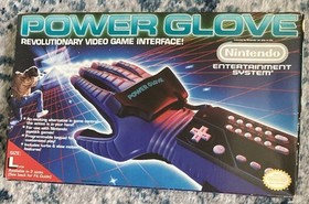 Nintendo NES Power Glove Size L Mattel 1989 NIB Brand New Sealed Never Opened