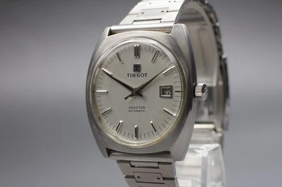 Orologio Uomo "NEAR MINT" Tissot SEASTAR Data Automatico 37mm Dal Giappone #5691 - Immagine 1 di 4