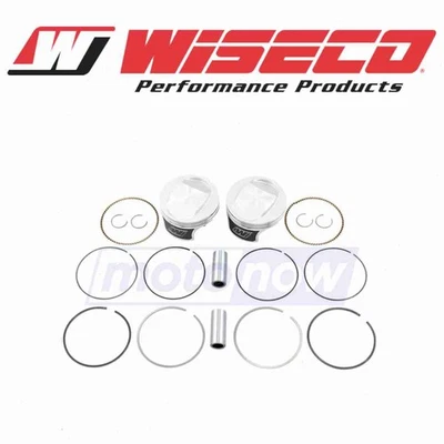 Wiseco Tracker Series Piston Kit for 1999-2006 Harley Davidson FLTRI Road ag - Imagem 1 de 4