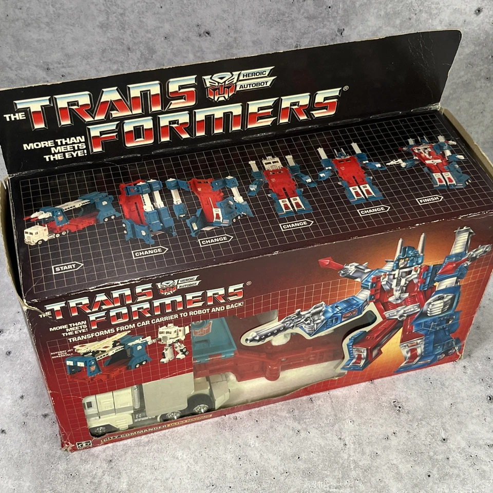 Vintage G1 Transformers Ultra Magnus - Complete w/ box and Insert Hasbro Autobot - Image 1 of 4