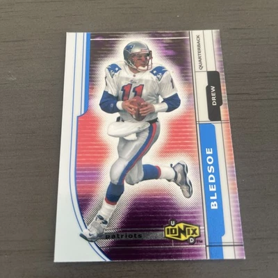 2000 UD Ionix - Drew Bledsoe #34 Patriots  - Image 1 of 2
