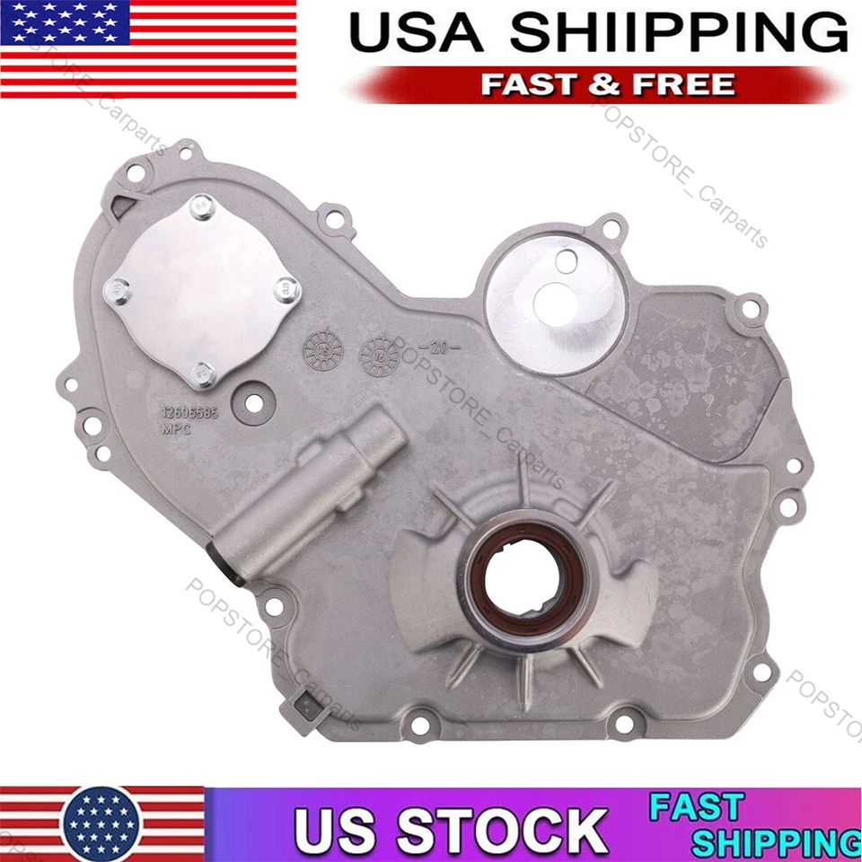 Timing Cover Oil Pump For Chevrolet 00-17 For Saturn Aura 07-09 2.4L L4 DOHC Foto 1 de 4