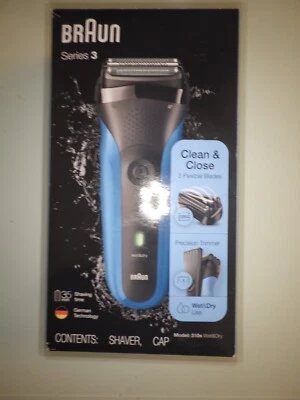 Braun Electric Razor for Men Series 3 310s Electric Foil Shaver Rechargeable NEW - Image 1 of 2