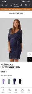 mamalicious mlmvivana Umstandsmode Umstandskleid Gr.S - Bild 1 von 6