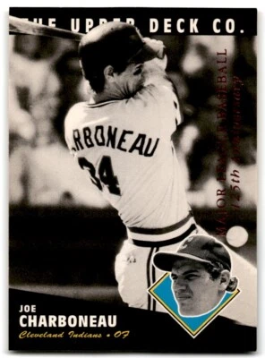 1994 Upper Deck All-Time Heroes 125th Anniversary Joe Charboneau Indians #141 - Image 1 of 2