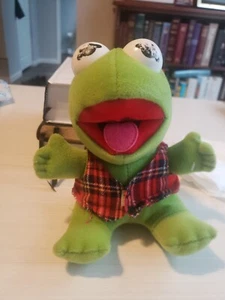 Baby Kermit The Frog Vintage 1987 Plush - Picture 1 of 6