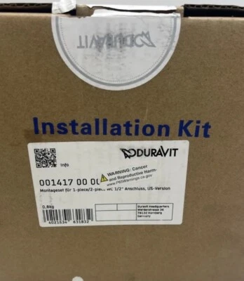 正品 Duravit 0014170000 厕所安装套件 - 德国制造 — 第 1/2 张图片