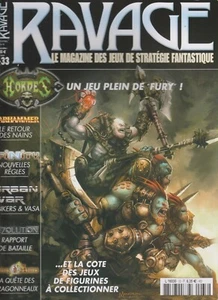 RAVAGE N°33 WARHAMMER / INFINITY / URBAN WAR / REZOLUTION / FRERES D ARMES /COTE - Imagen 1 de 2