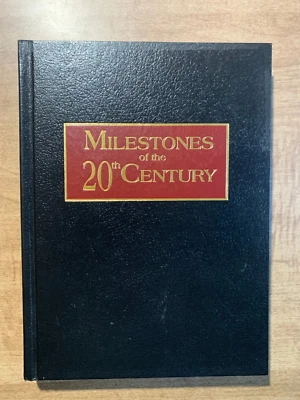 Colliers Milestones Of The 20th Century Hardcover Collectible History - Image 1 of 4