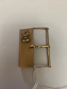 ANHEUSER-BUSH 20 YEAR EMPLOYEE BUCKLE 12K G. F. diamonds. - Picture 1 of 12