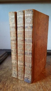 1822 THE PIRATE - WALTER SCOTT - THREE VOLS. THIRD EDITION - LEATHER BINDING - Imagen 1 de 20