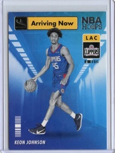 2021-22 Hoops Arriving Now #11 Keon Johnson - Picture 1 of 1