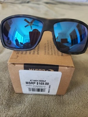 Nuevas Gafas de Sol Costa Del Mar Cat Cay Tigershark Azul Ocearch Espejo 400G Foto 1 de 4