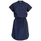 Womens Treaspass Navy Blue Knee Length Dress Size 10 UK Excellent Condition