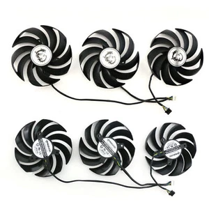 PLD09210B12HH Ventilateur Refroidisseur Ventilateur pour MSI RX6800XT 6900XT GAMING TRIO - Photo 1/6