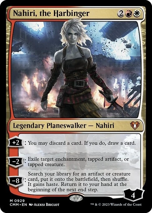 MTG - NAHIRI, THE HARBINGER - Commander Masters (M) - Image 1 of 1