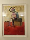 Adam Neate Signed Numbered Limited Print NOTHING ON TV John Jones Frame