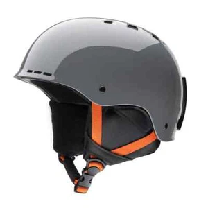 Smith Holt Jr. Ski/Snowboard Helmet Youth MED, Gray And Orange Adjustable NEW - Picture 1 of 8