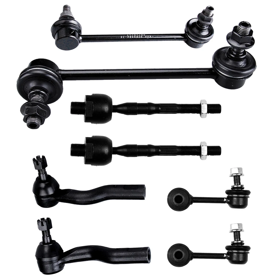 Rear Sway Bars Front Tie Rod Links Suspension Kit for 2006- 2009 Mercury Milan — 第 1/1 张图片