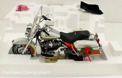 Harley Davidson Franklin Mint Lim Ed 2007 Christmas Road King caja original 1/10 Foto 1 de 4