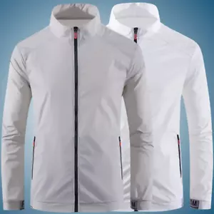Abbigliamento protezione solare uomo outdoor tinta unita casual moda bello traspirante - Foto 1 di 26