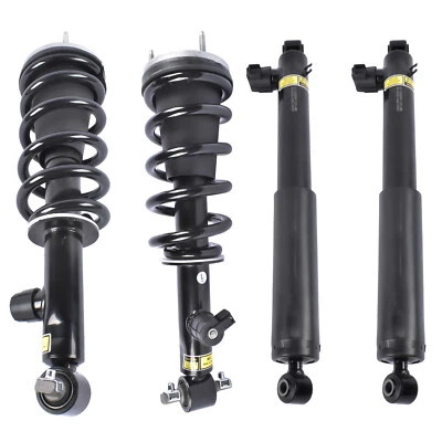 4x Conjuntos de puntal de amortiguador delantero trasero con amortiguación adaptativa para GMC Sierra 1500 2019-2024 Foto 1 de 4