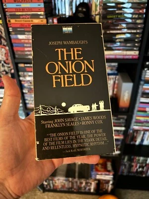 The Onion Field VHS 1983 John Savage James Woods Harold Becker  Nelson ent Foto 1 de 3