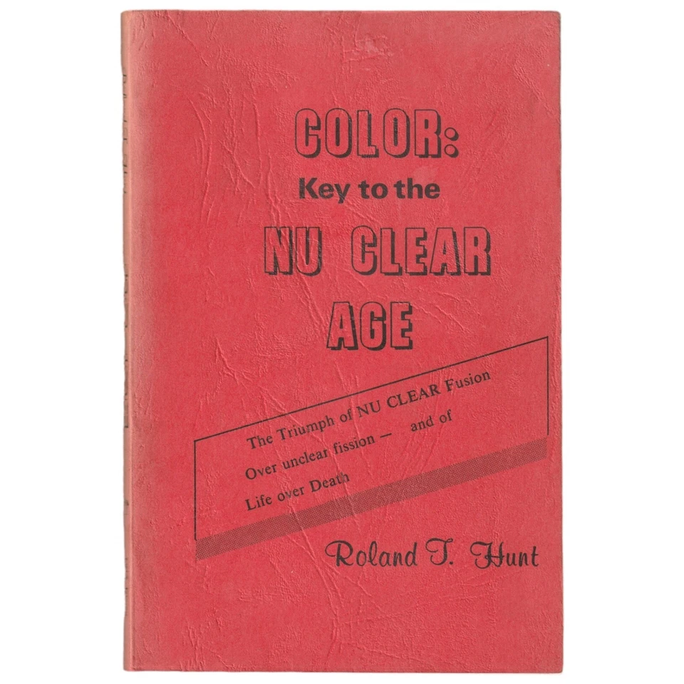Color Key To The Nu Clear Age Roland F Hunt With Notes - Image 1 of 4