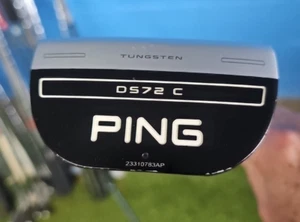 2023 PING DS72C PUTTER CENTER SHAFTED 35" W/HEADCOVER BLACK DOT GOOD CONDITION - Picture 1 of 7