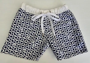 Cupid Girl Baby Girls Marine Boardshort Swimwear size 00 Colour Navy White Heart - Picture 1 of 3