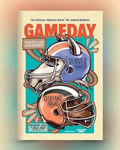 DENVER BRONCOS 2023 GAMEDAY PROGRAM MAGAZINE CLEVELAND BROWNS 11/26/23!! - Picture 1 of 1