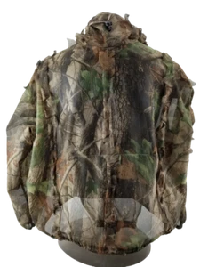 Red Head Camouflage RealTree Xtra Hunting Jacket Hoodie w/ 3D Leaves Mens 2X/3X - Picture 1 of 8