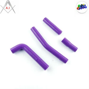 Kit de manguera de 3 capas de refrigerante de radiador de silicona púrpura para Yamaha YZ426F 2000 2001 2002 - Imagen 1 de 7