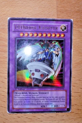 YUGIOH! UFOroide Kämpfer CRV DE034  1. Auflage/ Ultra Rare Deutsch - Bild 1 von 2