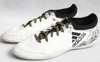 Zapato de fútbol interior Adidas juvenil talla 6 X 16,3 CT Court Jr blanco/negro/dorado BB4154 Foto 1 de 4