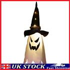 5Pcs Halloween LED Flashing Light Glowing Wizard Ghost Hat Lamp (Warm White)