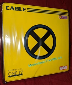 Mezco One:12 Collective Action Figure Cable X-Men Edition Previews PX Exclusive+ - Picture 1 of 5