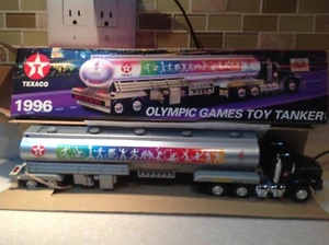 Texaco Toy Tanker Truck #3 "Olympic Games Toy Tanker" 1996 Edition MIB - Picture 1 of 5