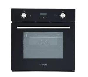 Backofen autark Einbau Herd Grill Heißluft LED-Timer Ofen Schwarz Respekta - Bild 1 von 6