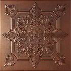 Ceiling Tiles, Glue Up, Decor Styrofoam, Novara* 20" X 20" Antique Copper
