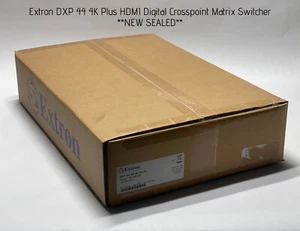 Extron DXP 44 HD 4K Plus HDMI Digital Crosspoint Matrix Switcher **NEW SEALED** - Picture 1 of 4
