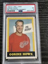 1969 O-Pee-Chee Gordie Howe Mr. Hockey No Number PSA 5 EX